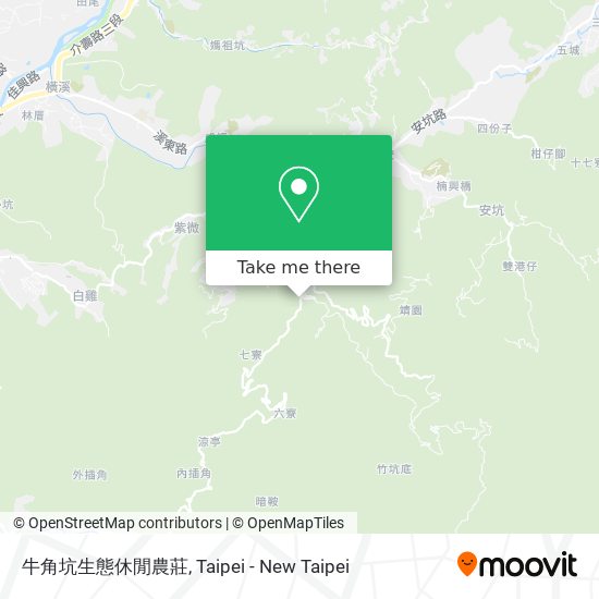 牛角坑生態休閒農莊 map