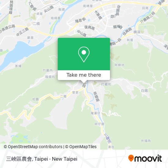三峽區農會 map