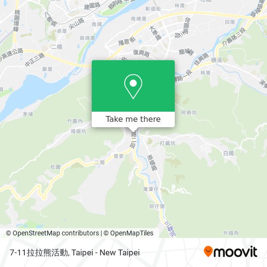 7-11拉拉熊活動地圖