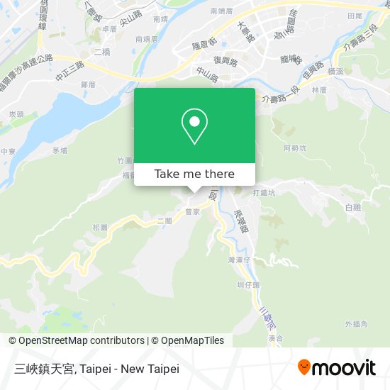 三峽鎮天宮 map