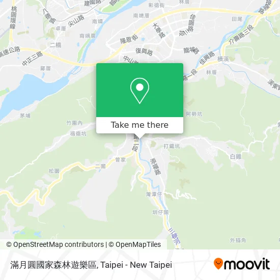 滿月圓國家森林遊樂區 map