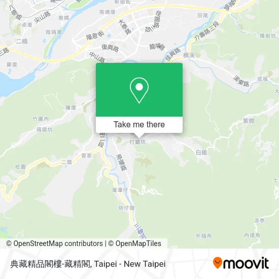 典藏精品閣樓-藏精閣地圖