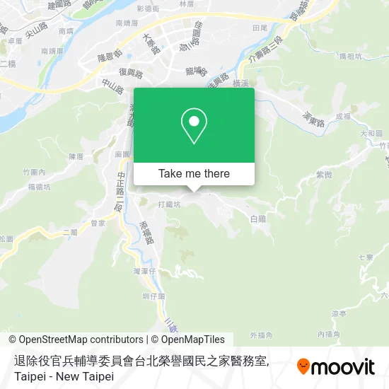 退除役官兵輔導委員會台北榮譽國民之家醫務室地圖