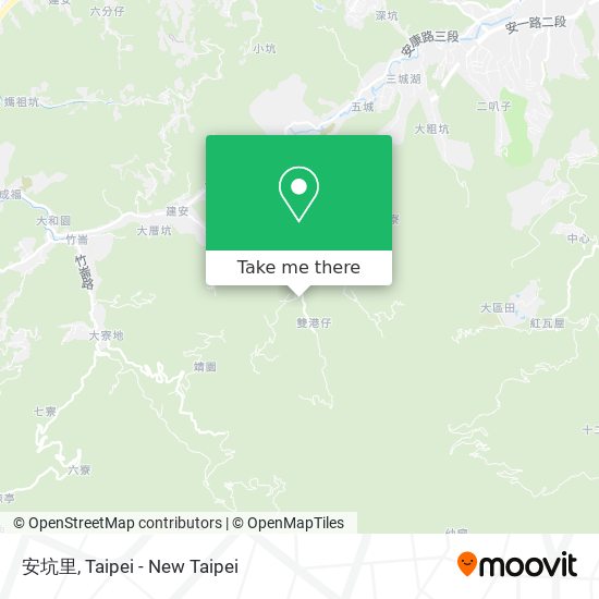 安坑里 map