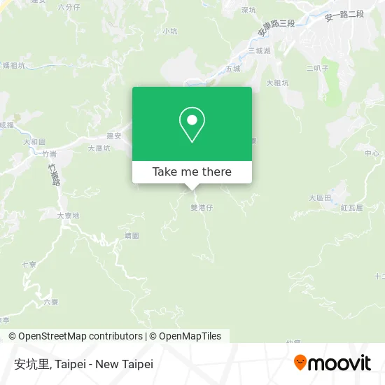 安坑里 map