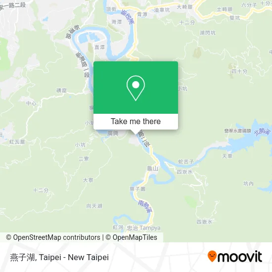 燕子湖地圖