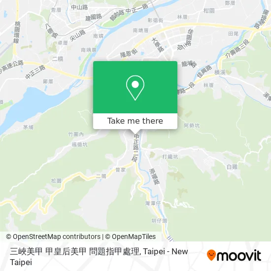三峽美甲 甲皇后美甲 問題指甲處理 map
