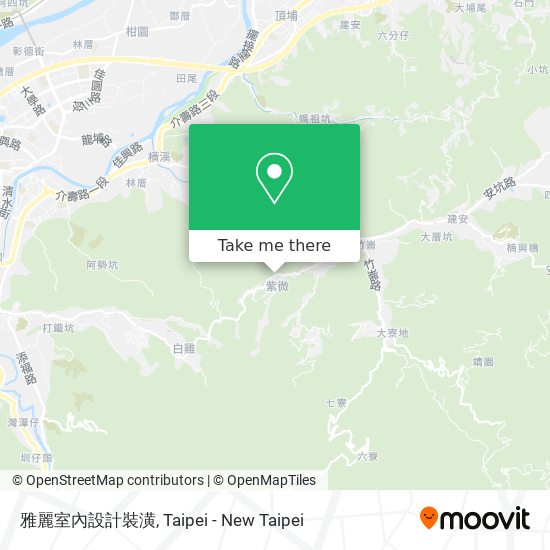 雅麗室內設計裝潢 map