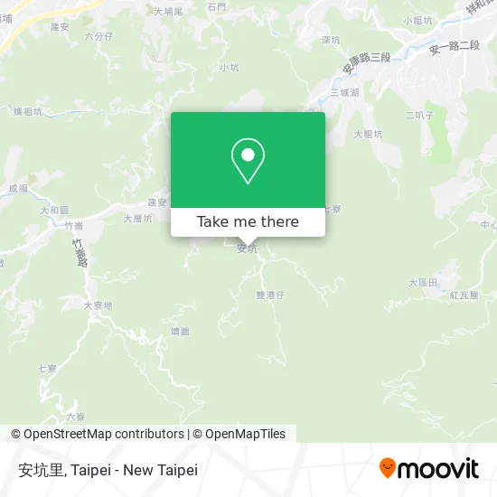 安坑里 map