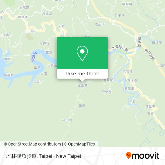 坪林觀魚步道 map