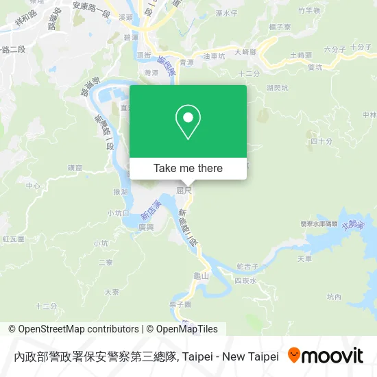 內政部警政署保安警察第三總隊地圖