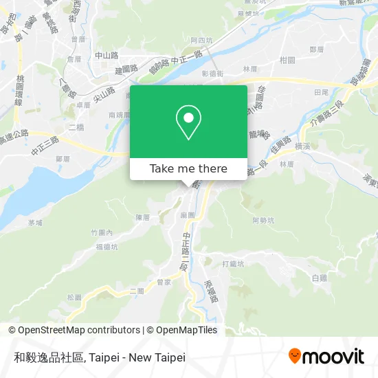 和毅逸品社區 map