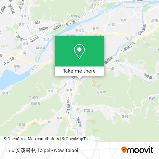 市立安溪國中 map