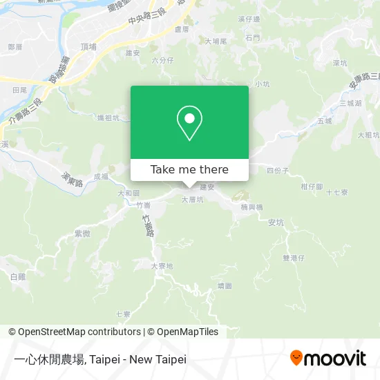 一心休閒農場地圖