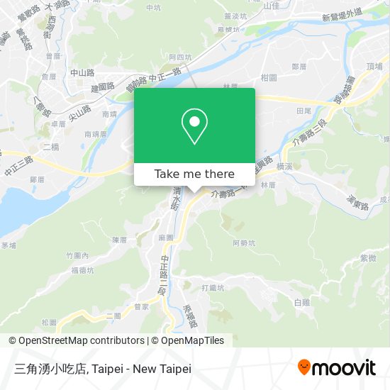 三角湧小吃店 map