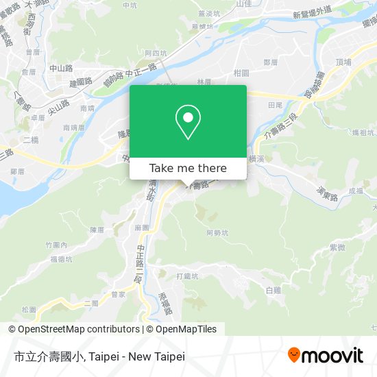 市立介壽國小地圖