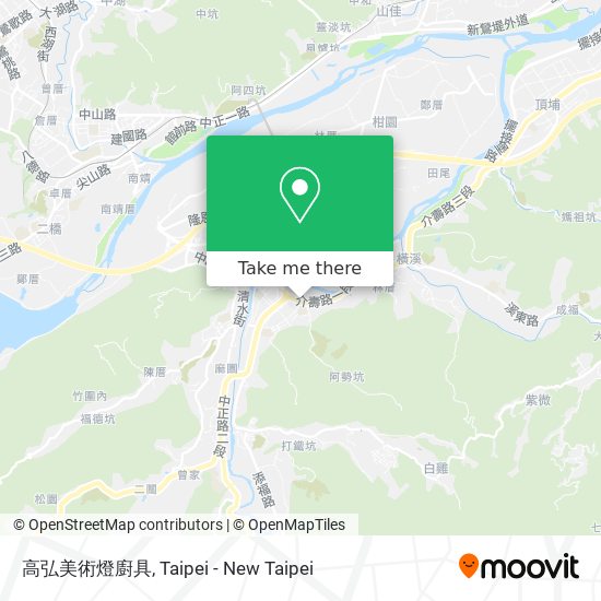 高弘美術燈廚具 map
