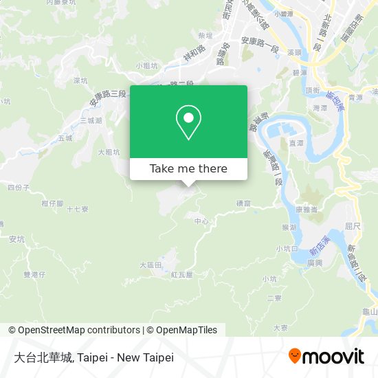 大台北華城 map