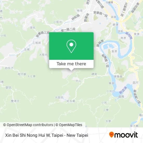 Xin Bei Shi Nong Hui W map