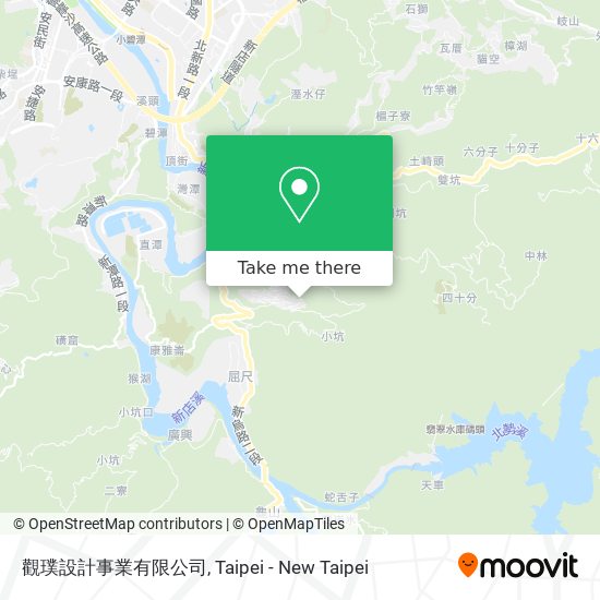 觀璞設計事業有限公司 map