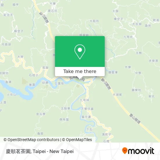 慶順茗茶園地圖