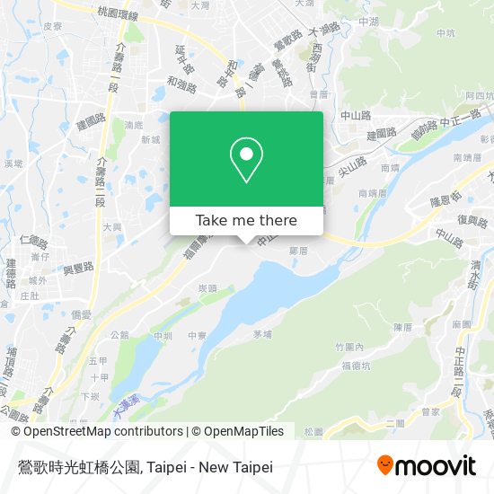 鶯歌時光虹橋公園 map