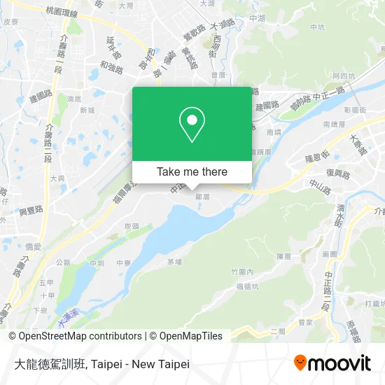 大龍德駕訓班 map