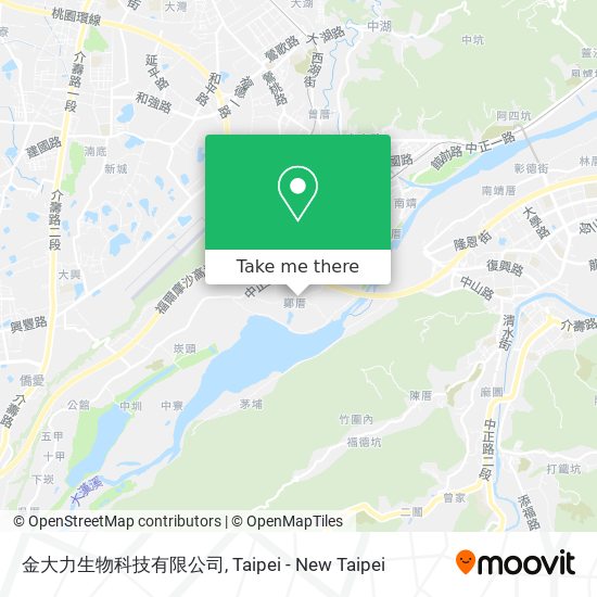 金大力生物科技有限公司 map