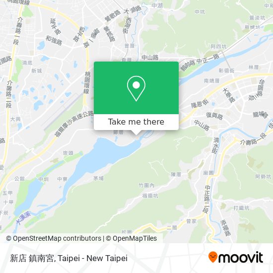 新店 鎮南宮 map