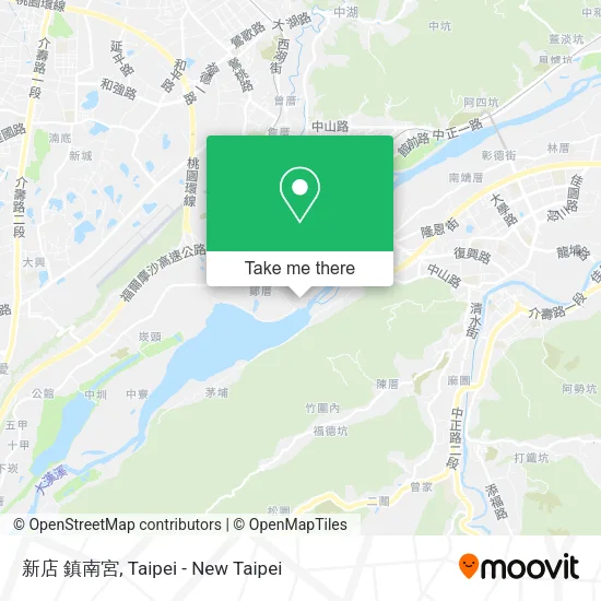 新店 鎮南宮地圖