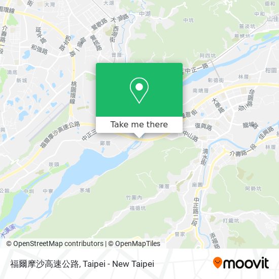 福爾摩沙高速公路地圖