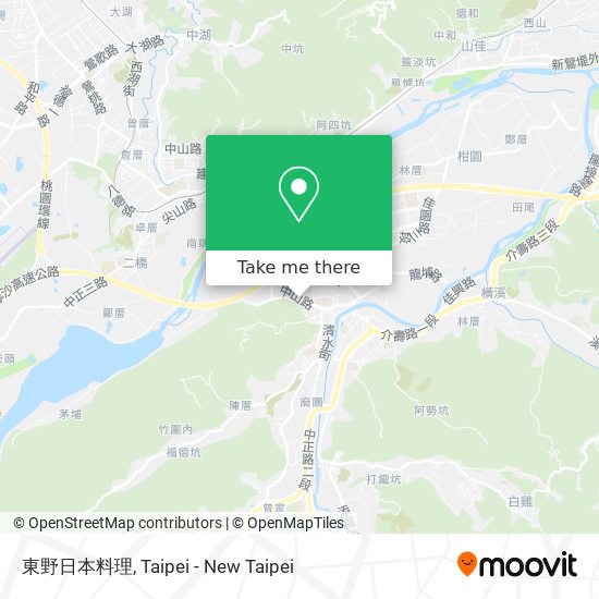 東野日本料理 map