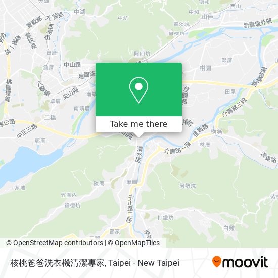 核桃爸爸洗衣機清潔專家地圖