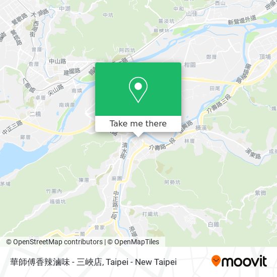 華師傅香辣滷味 - 三峽店 map