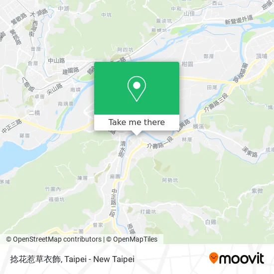 捻花惹草衣飾 map