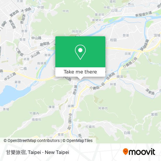 甘樂旅宿 map