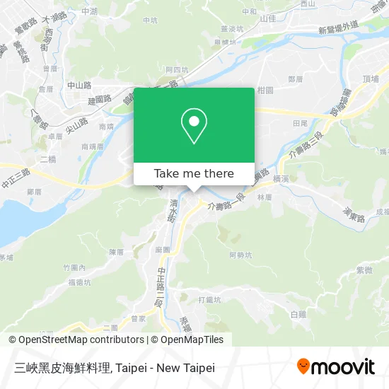 三峽黑皮海鮮料理 map