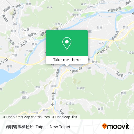 陽明醫事檢驗所地圖