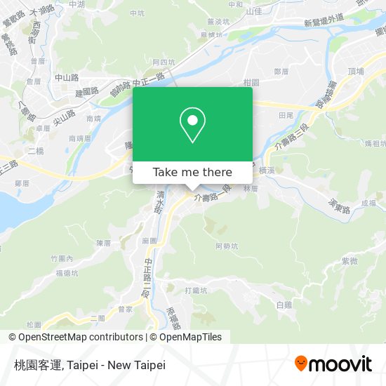 桃園客運地圖