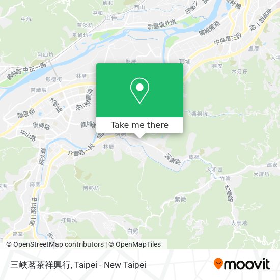 三峽茗茶祥興行 map