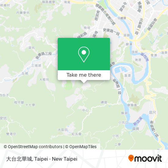 大台北華城 map