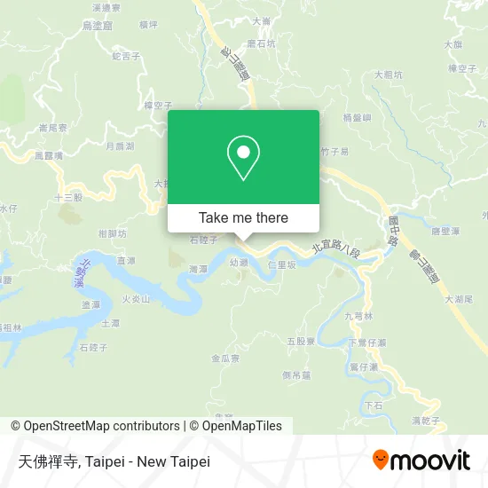 天佛禪寺地圖