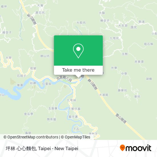坪林 心心麵包 map