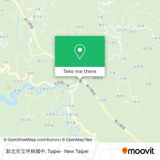 新北市立坪林國中 map