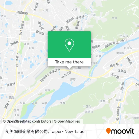 良美陶磁企業有限公司地圖