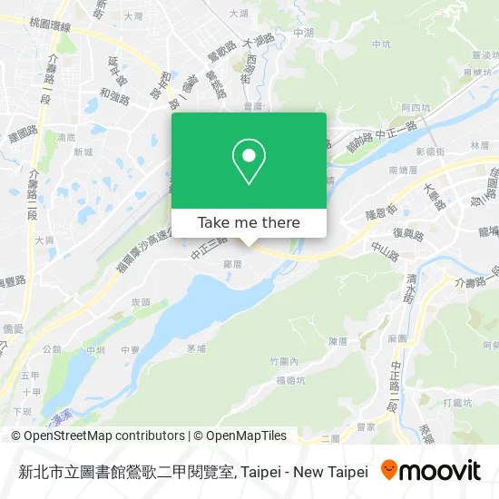 新北市立圖書館鶯歌二甲閱覽室 map