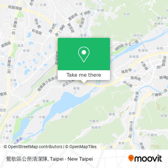 鶯歌區公所清潔隊 map