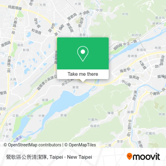 鶯歌區公所清潔隊 map
