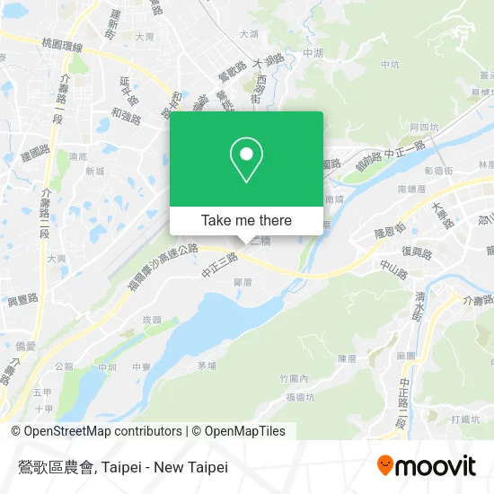鶯歌區農會地圖