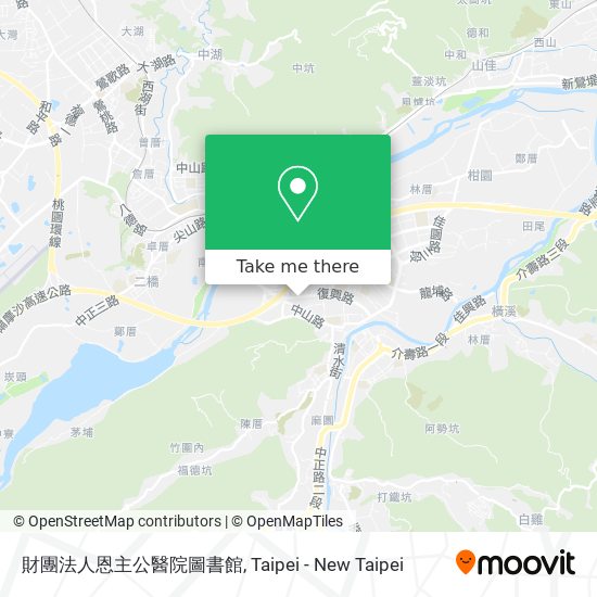財團法人恩主公醫院圖書館地圖